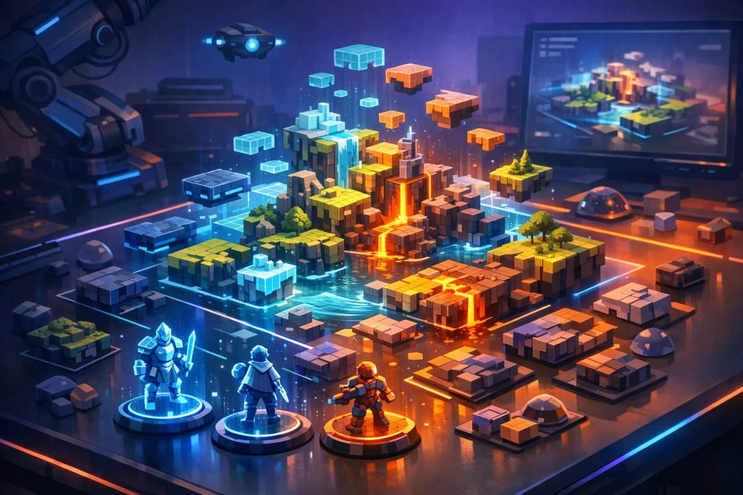 AI Game Maker | Create Games Fast with AI | LunaPlay